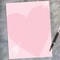 Great Papers! Heart of Love Valentine Stationery Letterhead, Invitations and Announcements, Printer Friendly, 8.5"x11", 80 Pack